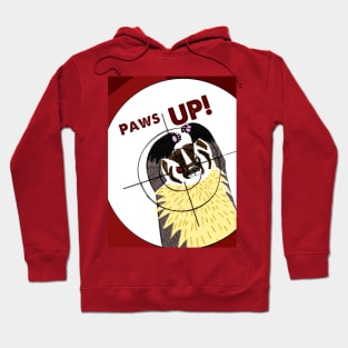 Paws up stop killing American Badger Hoodie